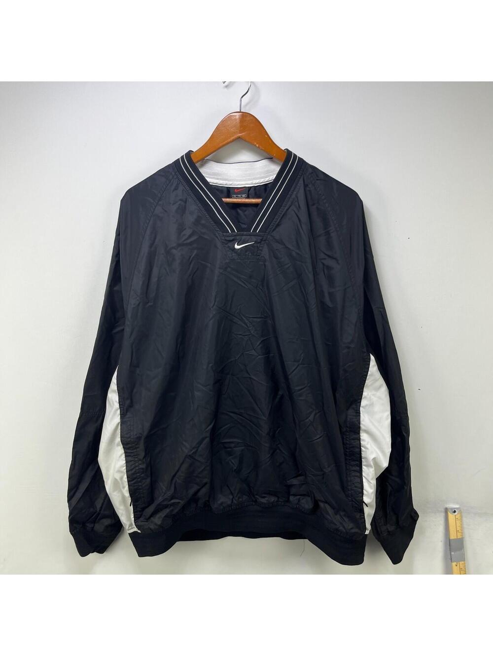 Vintage 90s Nike Mid Swoosh Pullover Windbreaker 2XL
